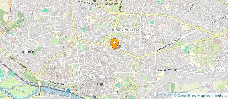 localisation de l'entreprise COLLECTIF DE RECHERCHE UTOPIQUE à PAU