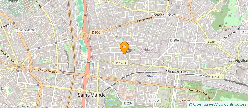 localisation de l'entreprise COLLECTIF DE SAUVEGARDE DE LA LADDH (CS-LADDH) à MONTREUIL
