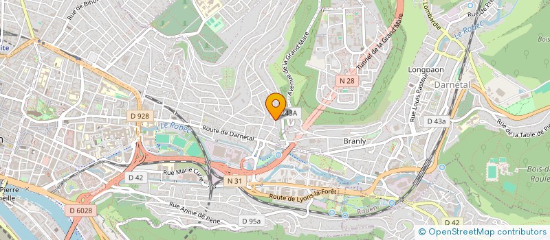 localisation de l'entreprise COLLECTIF DE SON ET SCIURE  ROUEN