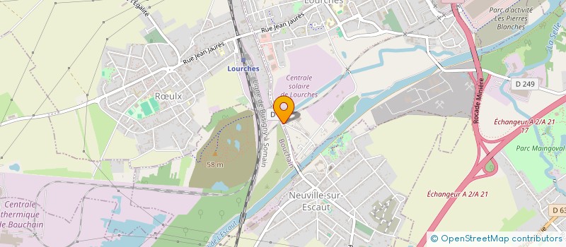 localisation de l'entreprise COLLECTIF DE SOUTIEN ET D'ACTIONS  LOURCHES