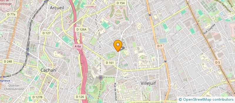 localisation de l'entreprise COLLECTIF DEBOUT L'ALGERIE à VILLEJUIF