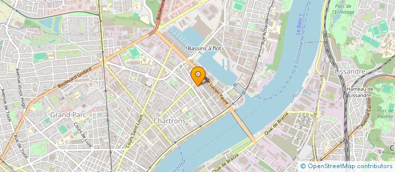 localisation de l'entreprise COLLECTIF DERIVE  BORDEAUX