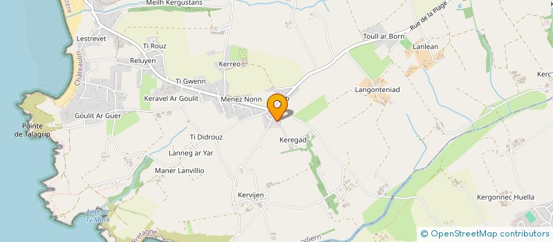 localisation de l'entreprise COLLECTIF DES ANCIENS VOLONTAIRES D'OPEX  PLOMODIERN