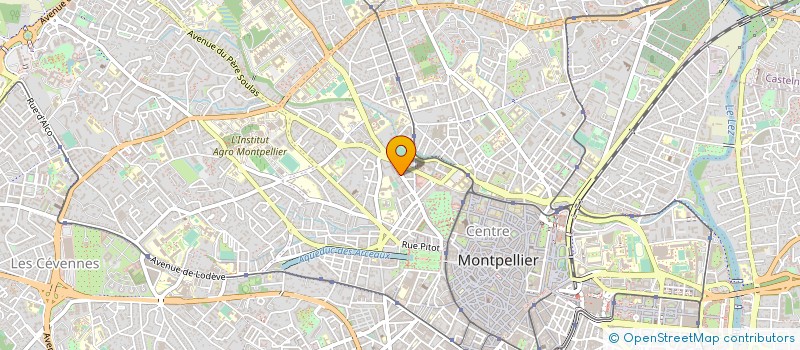 localisation de l'entreprise COLLECTIF DES ARTISTES MONTPELLIERAINS à MONTPELLIER