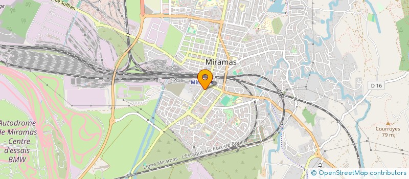 localisation de l'entreprise COLLECTIF DES CO-WORKING ETANG DE BERRE (CCWEB) à MIRAMAS