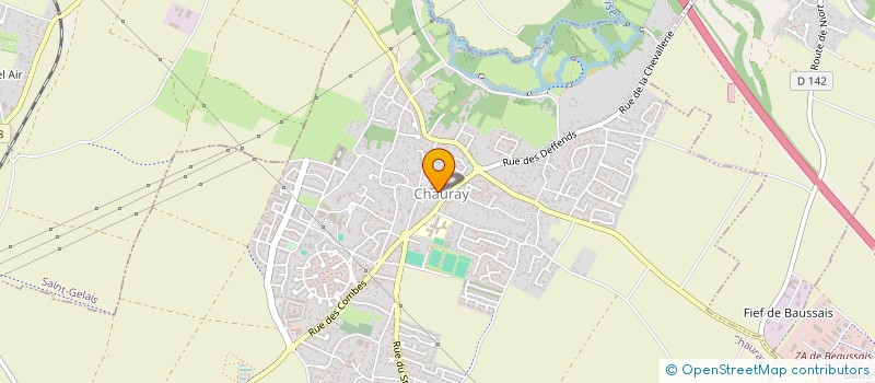 localisation de l'entreprise COLLECTIF DES COMMERCANTS  DE CHABAN ET CHAURAY  CHAURAY