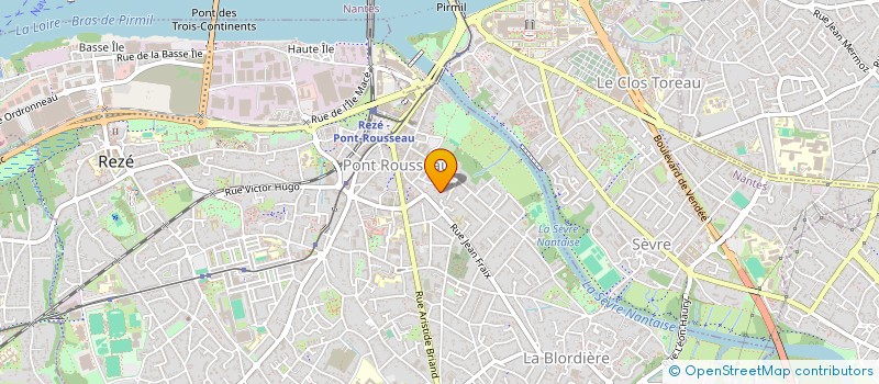 localisation de l'entreprise COLLECTIF DES CONSULTANTS ET FORMATEURS LIGERIENS (C.O.F.O.L.I)  REZE