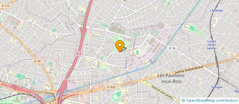 localisation de l'entreprise COLLECTIF DES IMMIGRANTS EN FRANCE  BONDY