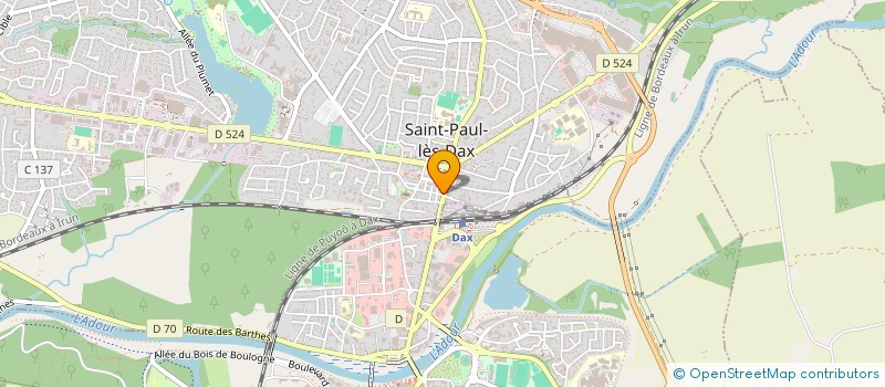 localisation de l'entreprise COLLECTIF DES MEDIATEURS NUMERIQUE à SAINT-PAUL-LES-DAX