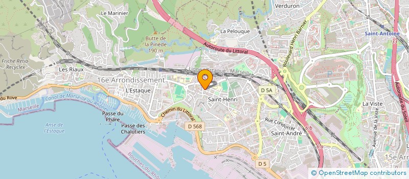 localisation de l'entreprise COLLECTIF DES ORGANISATIONS DE SOLIDARITE INTERNATIONALE ISSUES DES MIGRATIONS DE LA REGION PROVENCE ALPES COTE D'AZUR à MARSEILLE