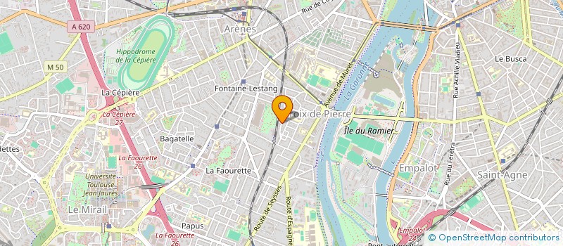 localisation de l'entreprise COLLECTIF DES ORGANISATIONS DE SOLIDARITE INTERNATIONALES ISSUES DES MIGRATIONS (COSIM SUD-OUEST OU COSIMSO à TOULOUSE