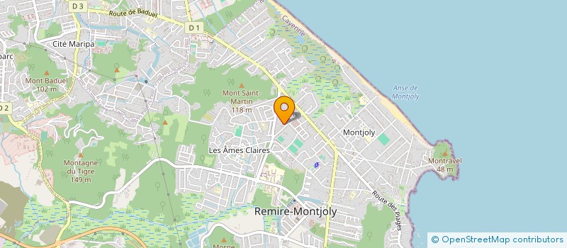 localisation de l'entreprise COLLECTIF DES ORGANISATIONS EVENEMENTIELLES  REMIRE-MONTJOLY