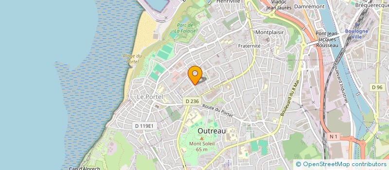 localisation de l'entreprise COLLECTIF DES RESIDENCES  LE PORTEL