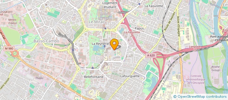 localisation de l'entreprise COLLECTIF DES RESIDENTS  TOULOUSE