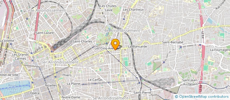 localisation de l'entreprise COLLECTIF DROMOLO à MARSEILLE