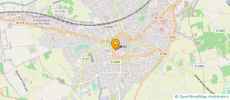 localisation de l'entreprise COLLECTIF DU 20 MARS à LUNEL