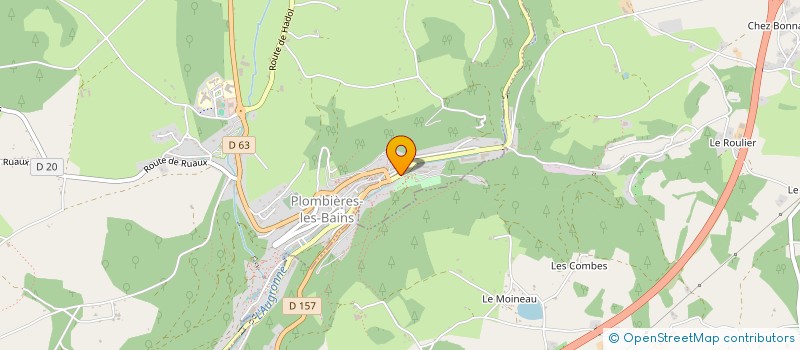 localisation de l'entreprise COLLECTIF DU CLOS DES DEUX AUGUSTINS  PLOMBIERES-LES-BAINS