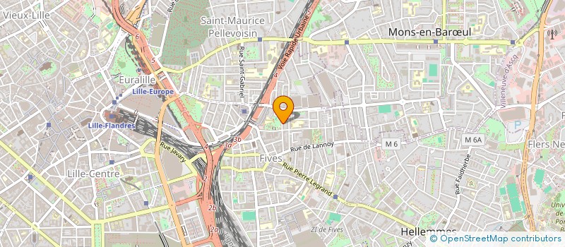 localisation de l'entreprise COLLECTIF DU SQUARE à LILLE
