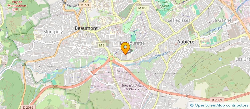 localisation de l'entreprise COLLECTIF ECORESPONSABILITE EN SANTE  BEAUMONT