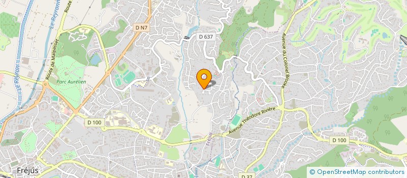 localisation de l'entreprise COLLECTIF.EDUC+  FREJUS