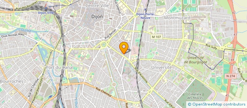 localisation de l'entreprise COLLECTIF ELDO à DIJON