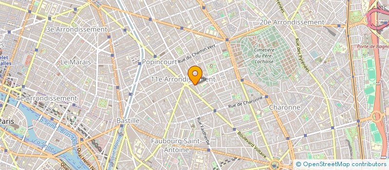 localisation de l'entreprise COLLECTIF EN SCIENCES SOCIALES APPLIQUEES  FONTAINEBLEAU