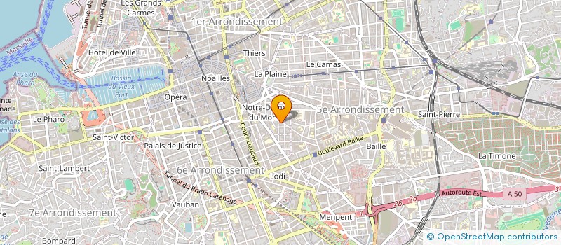 localisation de l'entreprise COLLECTIF ENERGETIQUE  MARSEILLE