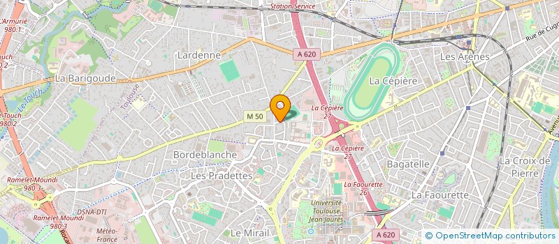 localisation de l'entreprise COLLECTIF ENERGIES PLACEMENT HANCICAPES à TOULOUSE