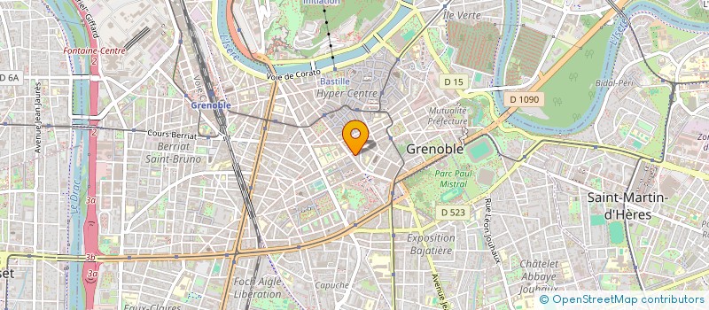 localisation de l'entreprise COLLECTIF ENTRE EN SCENE à GRENOBLE