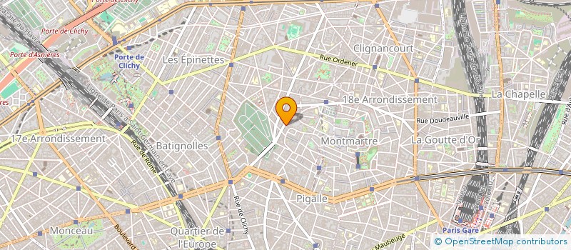 localisation de l'entreprise COLLECTIF ESPACE FINE  PARIS