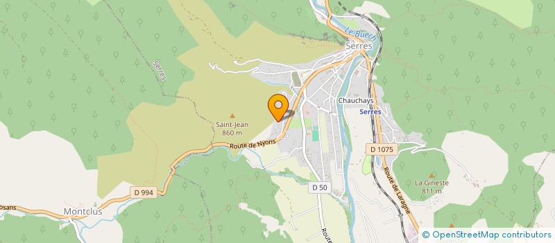 localisation de l'entreprise COLLECTIF ESPACE MULTICULTUREL  SERRES