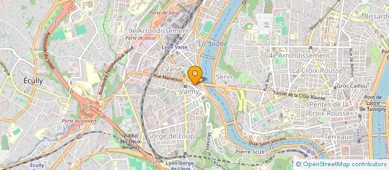 localisation de l'entreprise COLLECTIF FACETTES  LYON