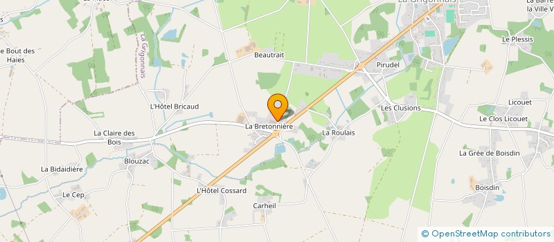 localisation de l'entreprise COLLECTIF FIP à LA GRIGONNAIS