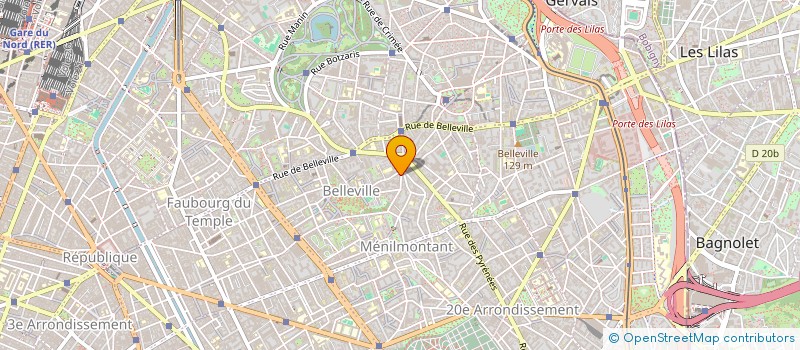 localisation de l'entreprise COLLECTIF FORMAT A3  PARIS