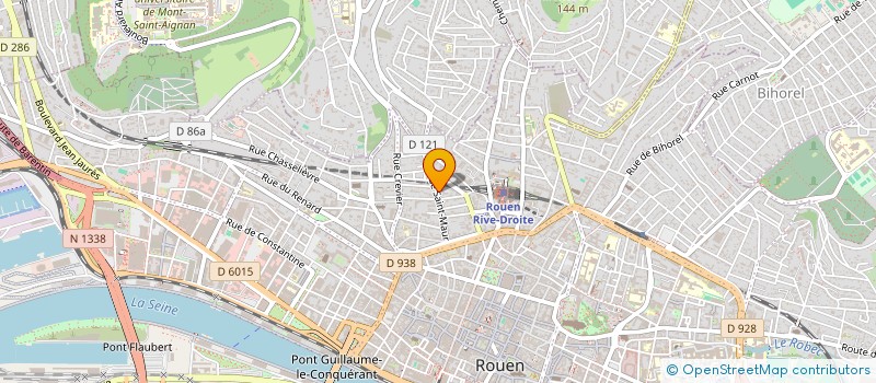 localisation de l'entreprise COLLECTIF FORT DE CAF' à ROUEN