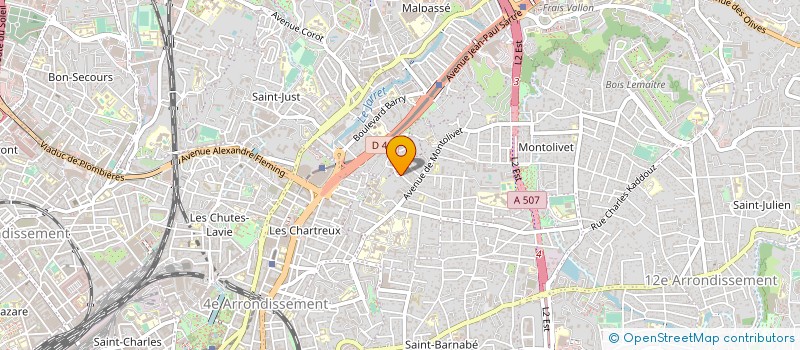 localisation de l'entreprise COLLECTIF FRAGMENTS à MARSEILLE