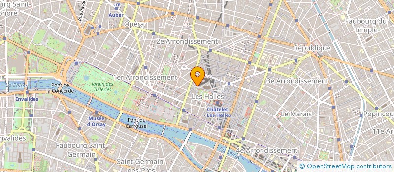 localisation de l'entreprise COLLECTIF FRANCILIEN DE MUSIQUES DE PATRIMOINE ET DE CREATION  PARIS