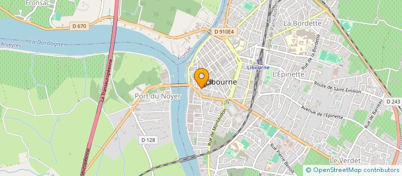 localisation de l'entreprise COLLECTIF GAIA à LIBOURNE