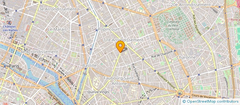 localisation de l'entreprise COLLECTIF GRANDIOSE  PARIS