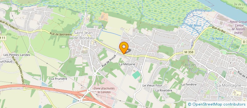 localisation de l'entreprise COLLECTIF GRAVISSIME à SAINT-JEAN-DE-BOISEAU