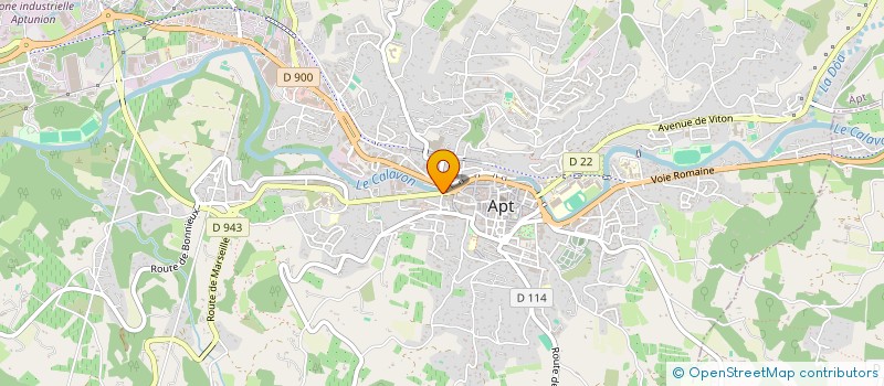 localisation de l'entreprise COLLECTIF HABT URBAN ENVIRON PAYS D'APT à APT