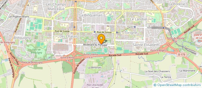 localisation de l'entreprise COLLECTIF HANDICAP 35 à RENNES