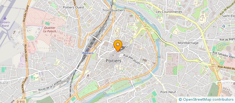 localisation de l'entreprise COLLECTIF HAPPENING  POITIERS