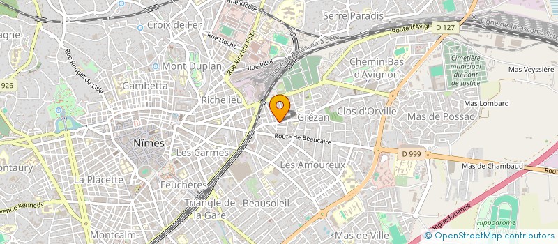 localisation de l'entreprise COLLECTIF HISTOIRE ET MEMOIRE  NIMES