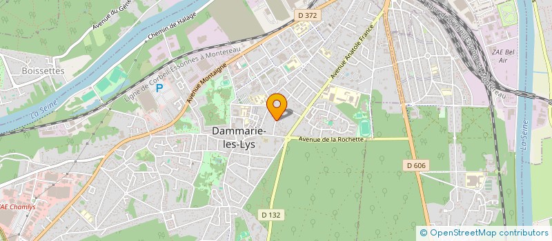 localisation de l'entreprise COLLECTIF HOCKEY POUR TOUS à DAMMARIE-LES-LYS