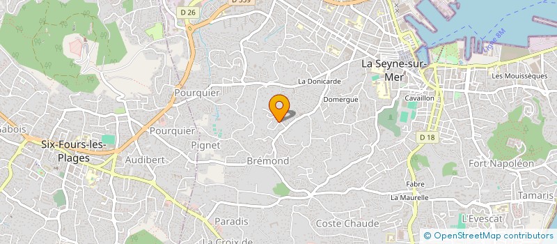 localisation de l'entreprise COLLECTIF HORLAB à LA SEYNE-SUR-MER