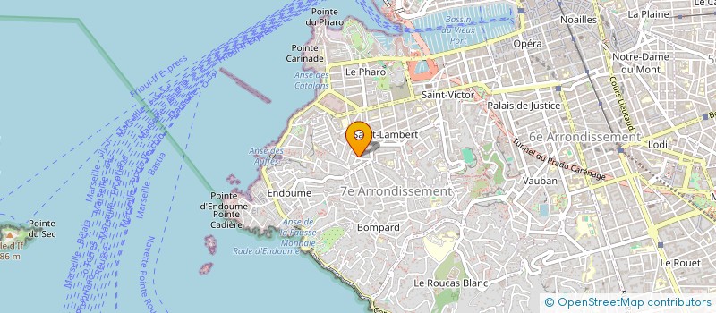 localisation de l'entreprise COLLECTIF HORS CHAMPS à MARSEILLE