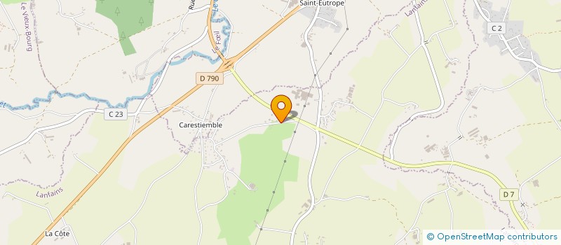 localisation de l'entreprise COLLECTIF HOULEUSES  LANFAINS