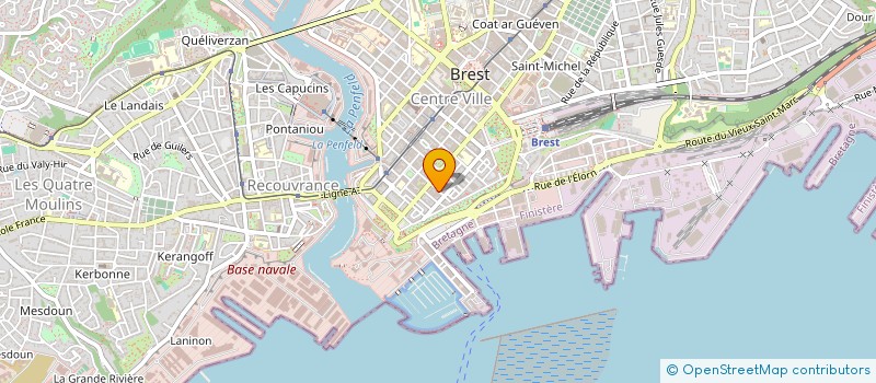 localisation de l'entreprise COLLECTIF HYDRE à BREST