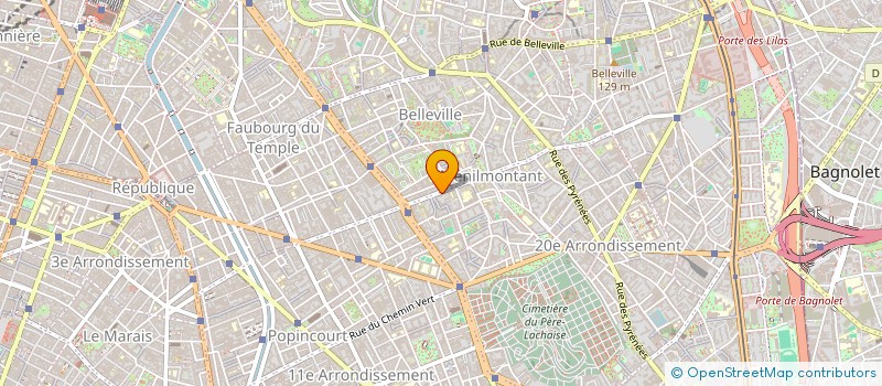 localisation de l'entreprise COLLECTIF IBU  PARIS